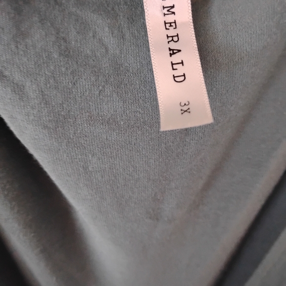 Emerald Soft Blue-Green Midi Dress - Picture 4 of 4